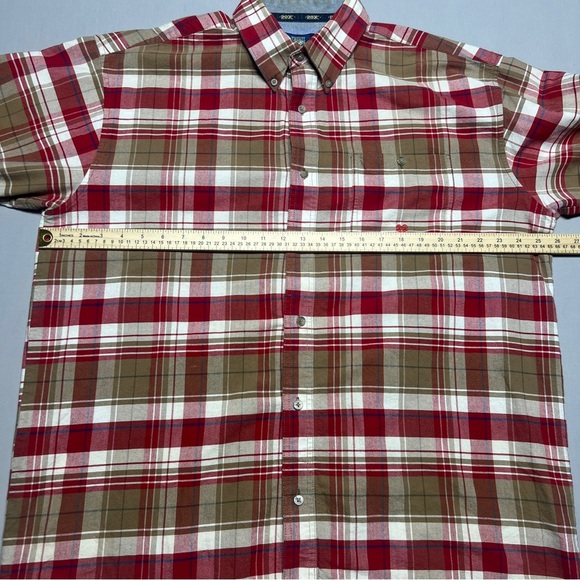 Wrangler 20X Competition Western Shirt Plaid Heavyweight Size XL - Picture 7 of 8
